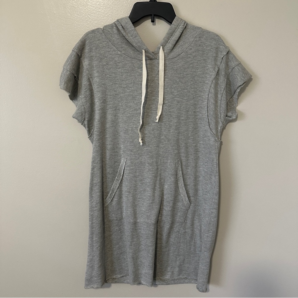 True Craft Heather Gray Hoodie Dress
